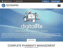 Tablet Screenshot of digital-rx.com